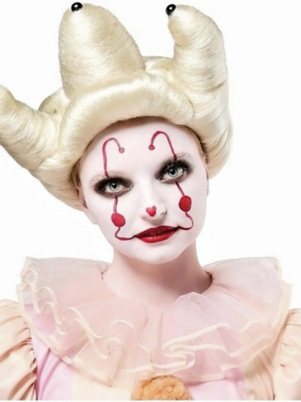 Rubies Welcome to Derry Horned Wig Blonde Horned Wig